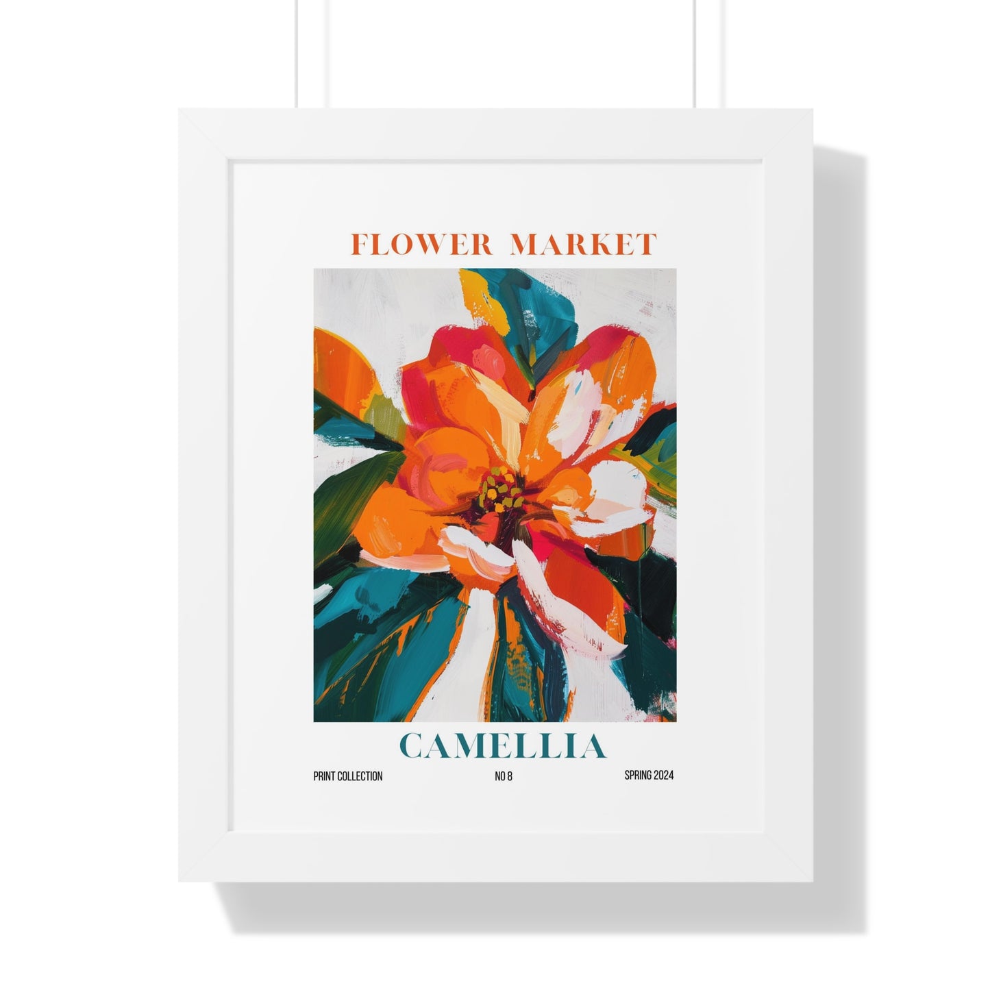 Hibiscus Flower Market Framed Print