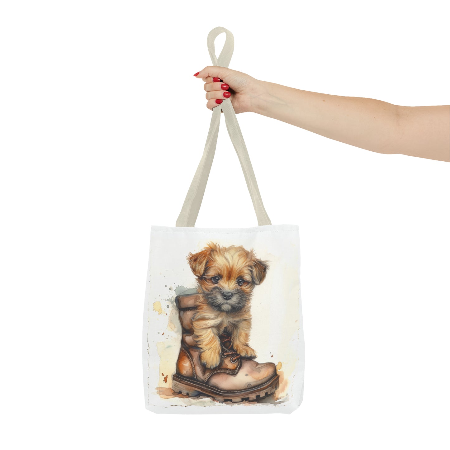 Happy Puppy Tote Bag