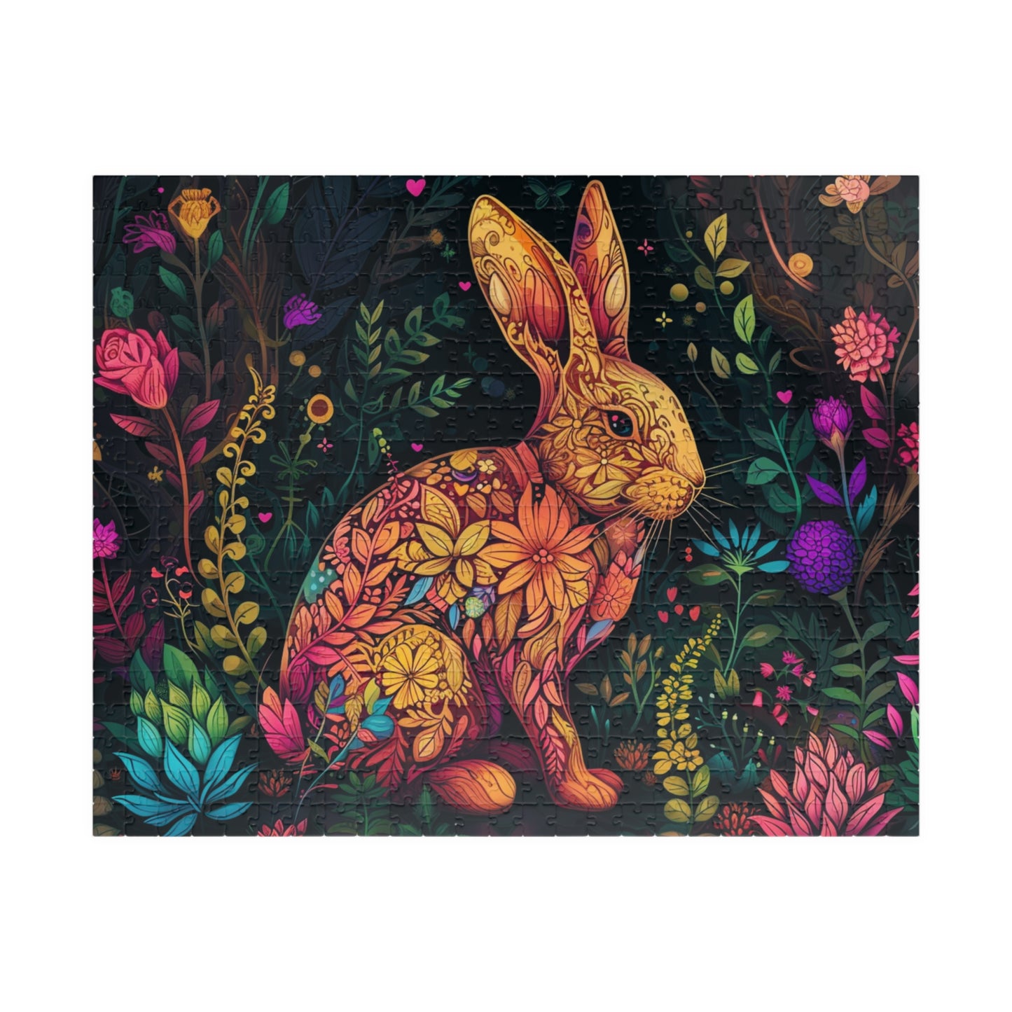 Happy Bunny in the Magic Forest Puzzle