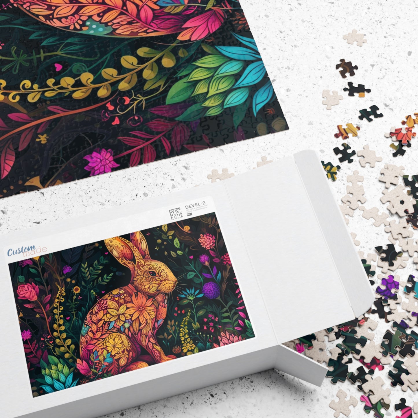 Happy Bunny in the Magic Forest Puzzle