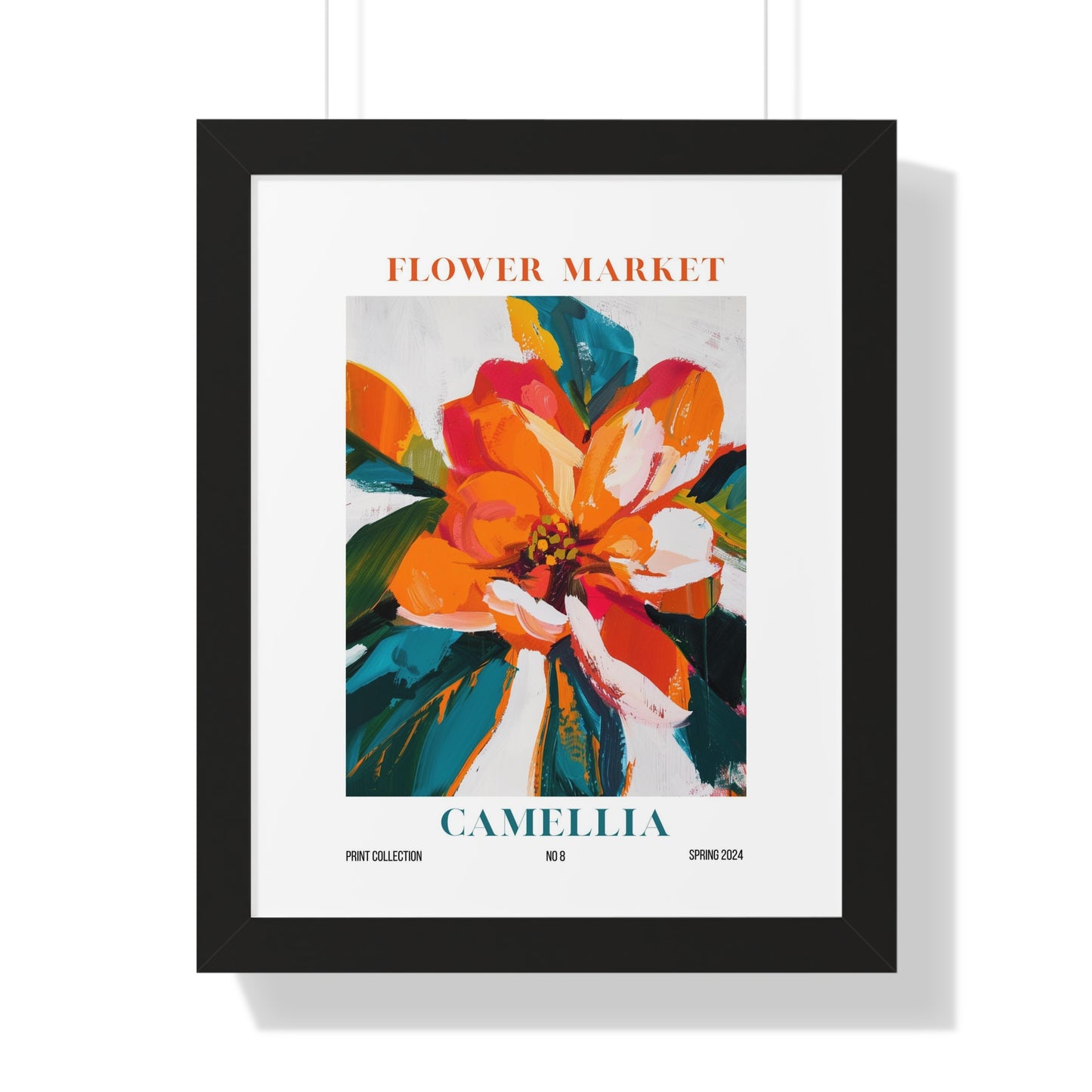 Hibiscus Flower Market Framed Print