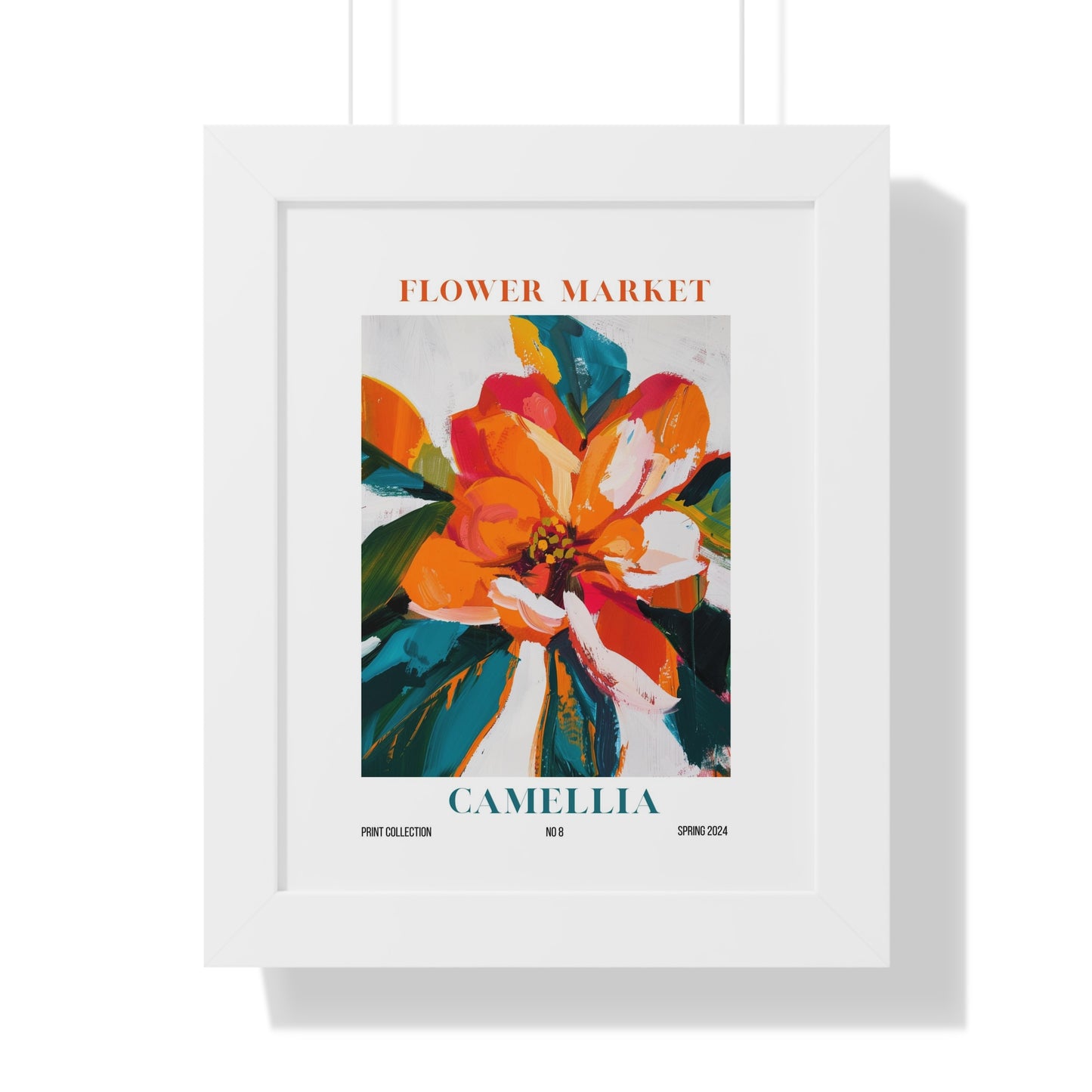 Hibiscus Flower Market Framed Print