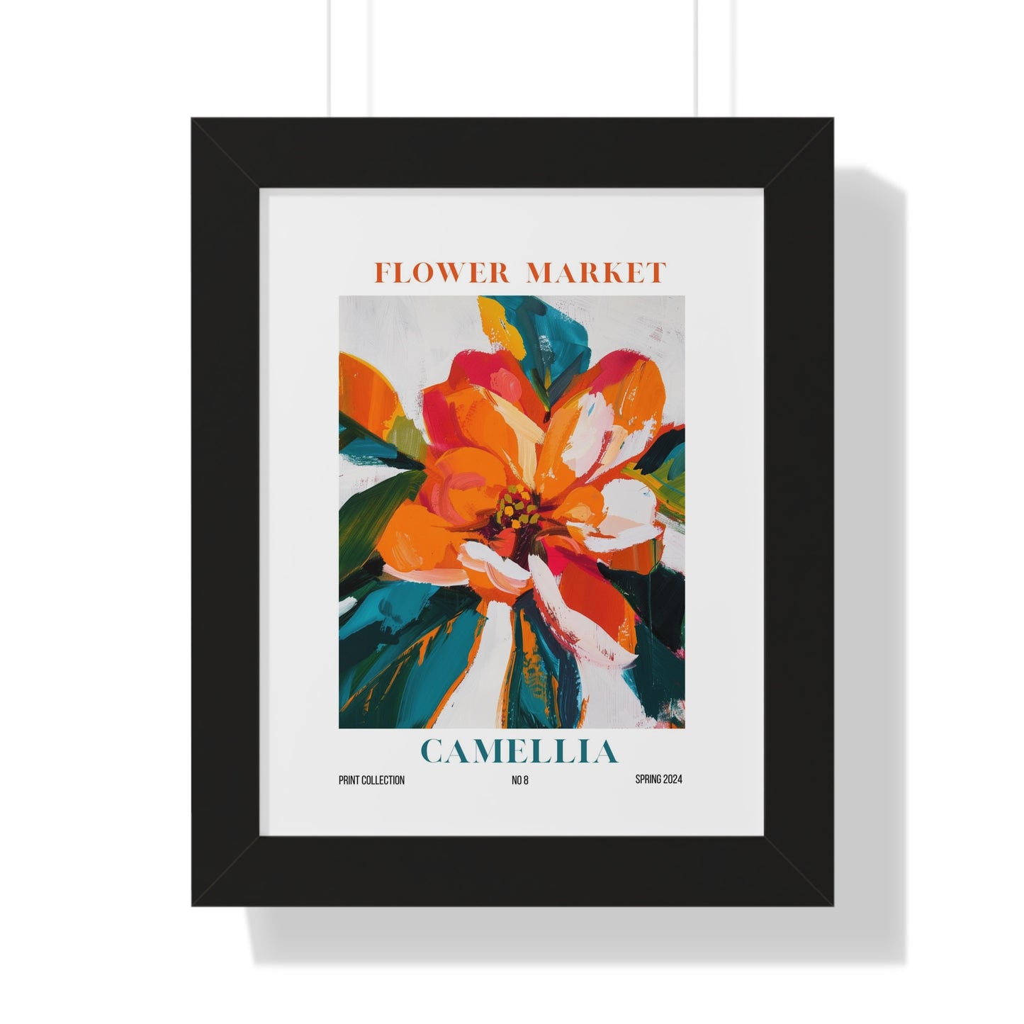 Hibiscus Flower Market Framed Print
