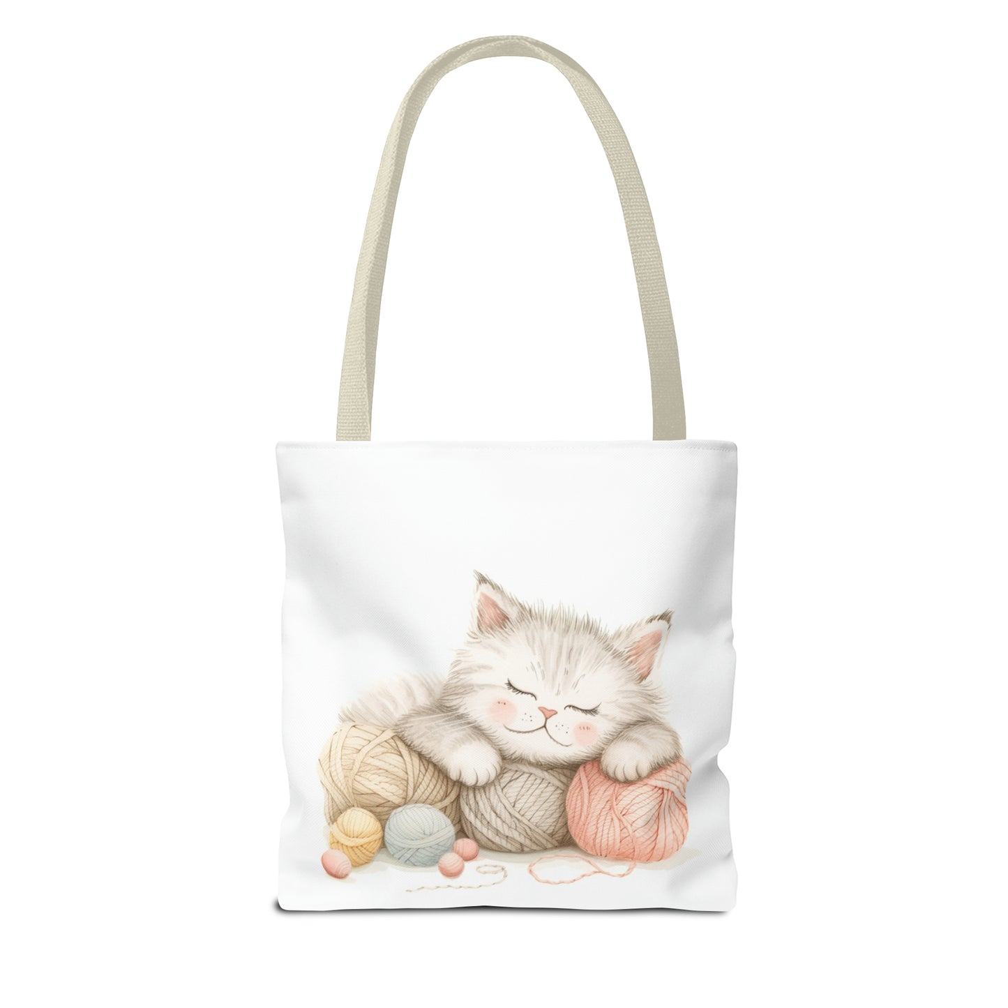 Happy Kitty Tote Bag