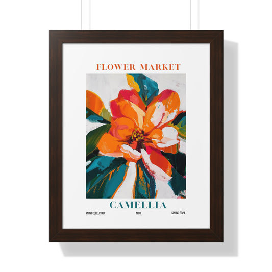 Hibiscus Flower Market Framed Print