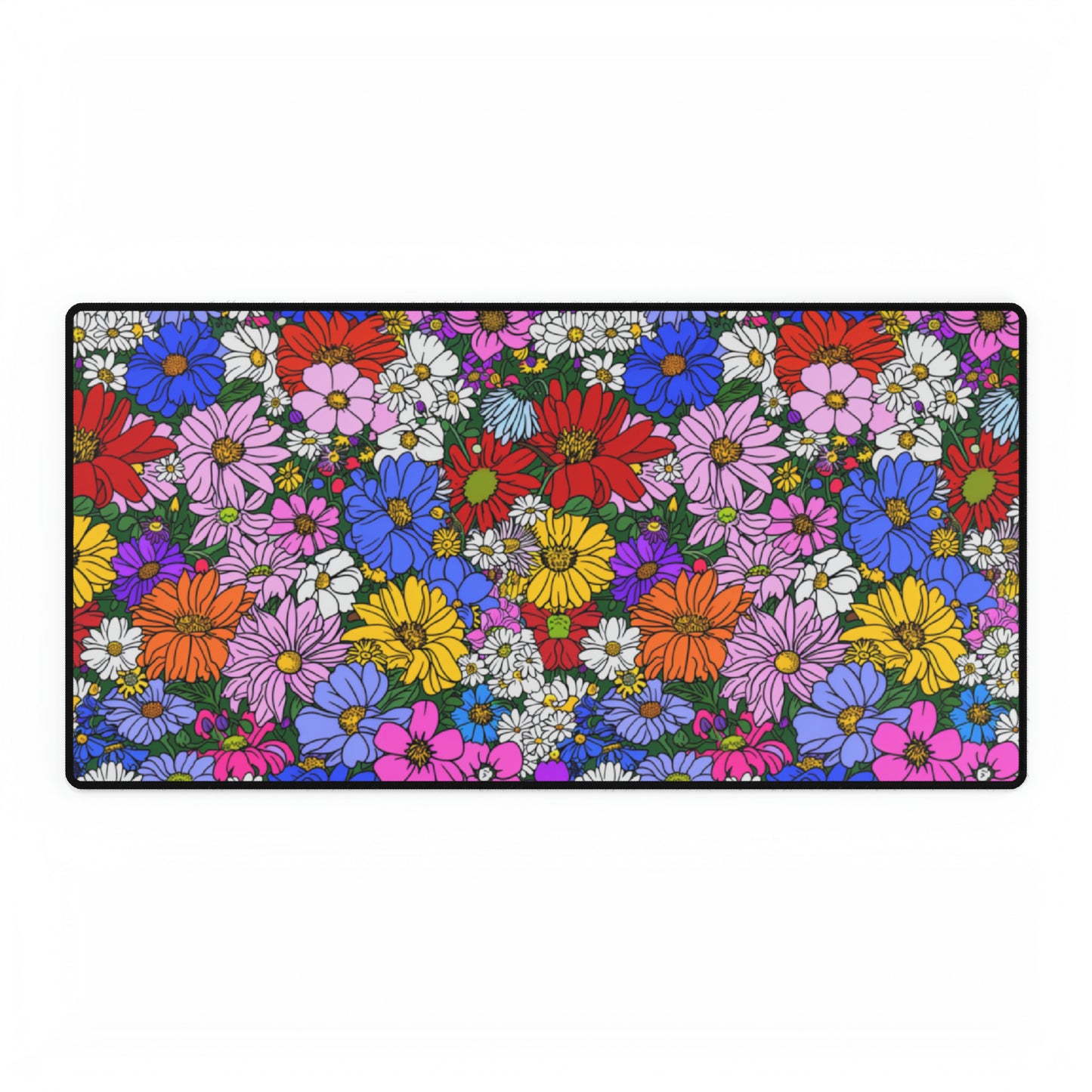 Spring Flowers Desk Mat