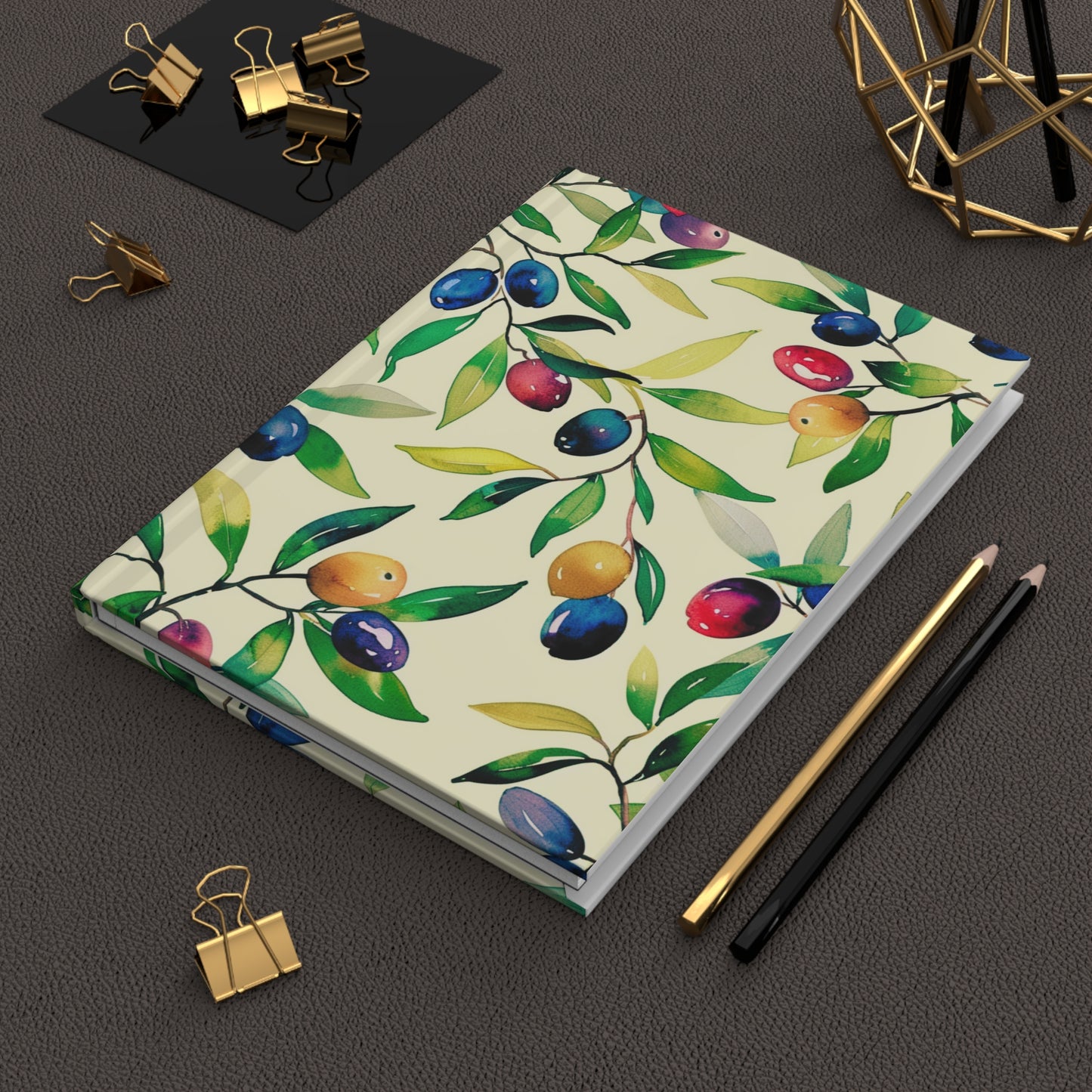 Olive Branch Hardcover Notebook