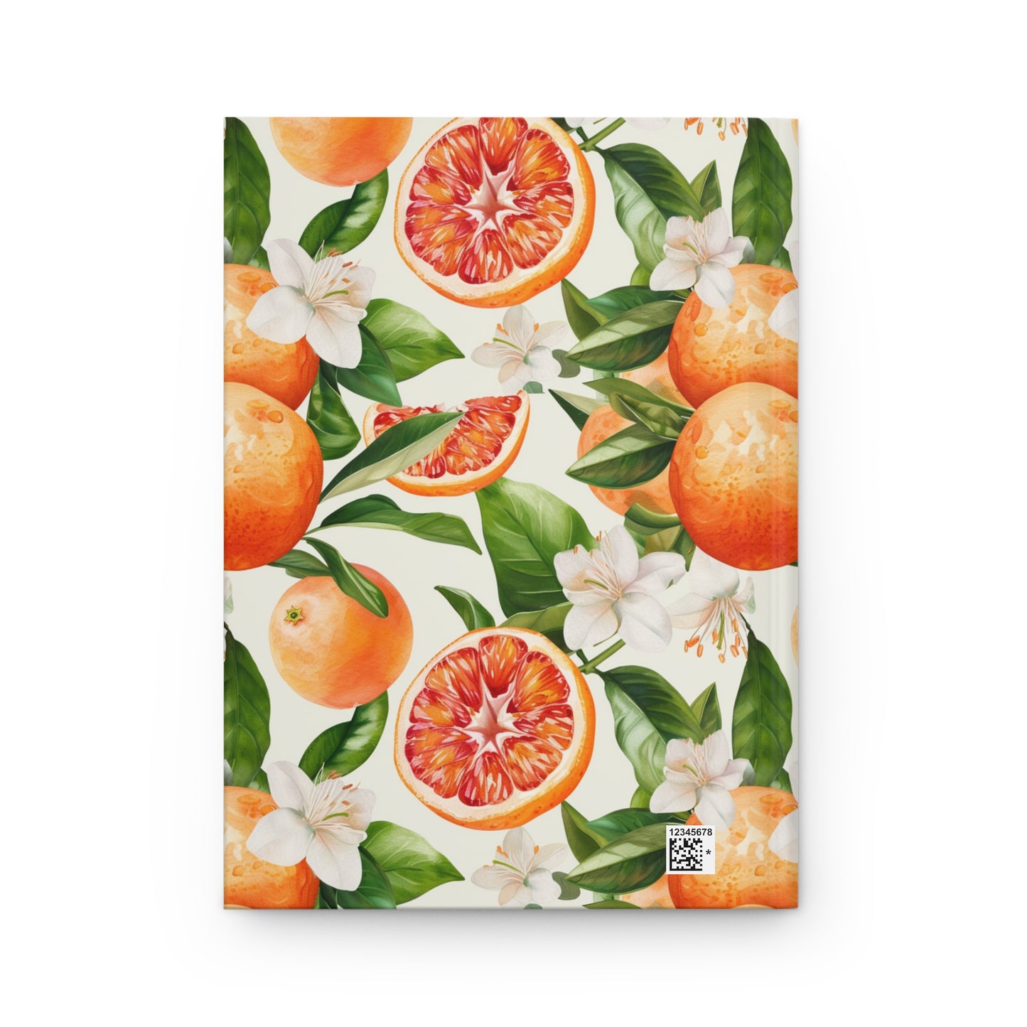 Sicilian Blood Orange Hardcover Notebook