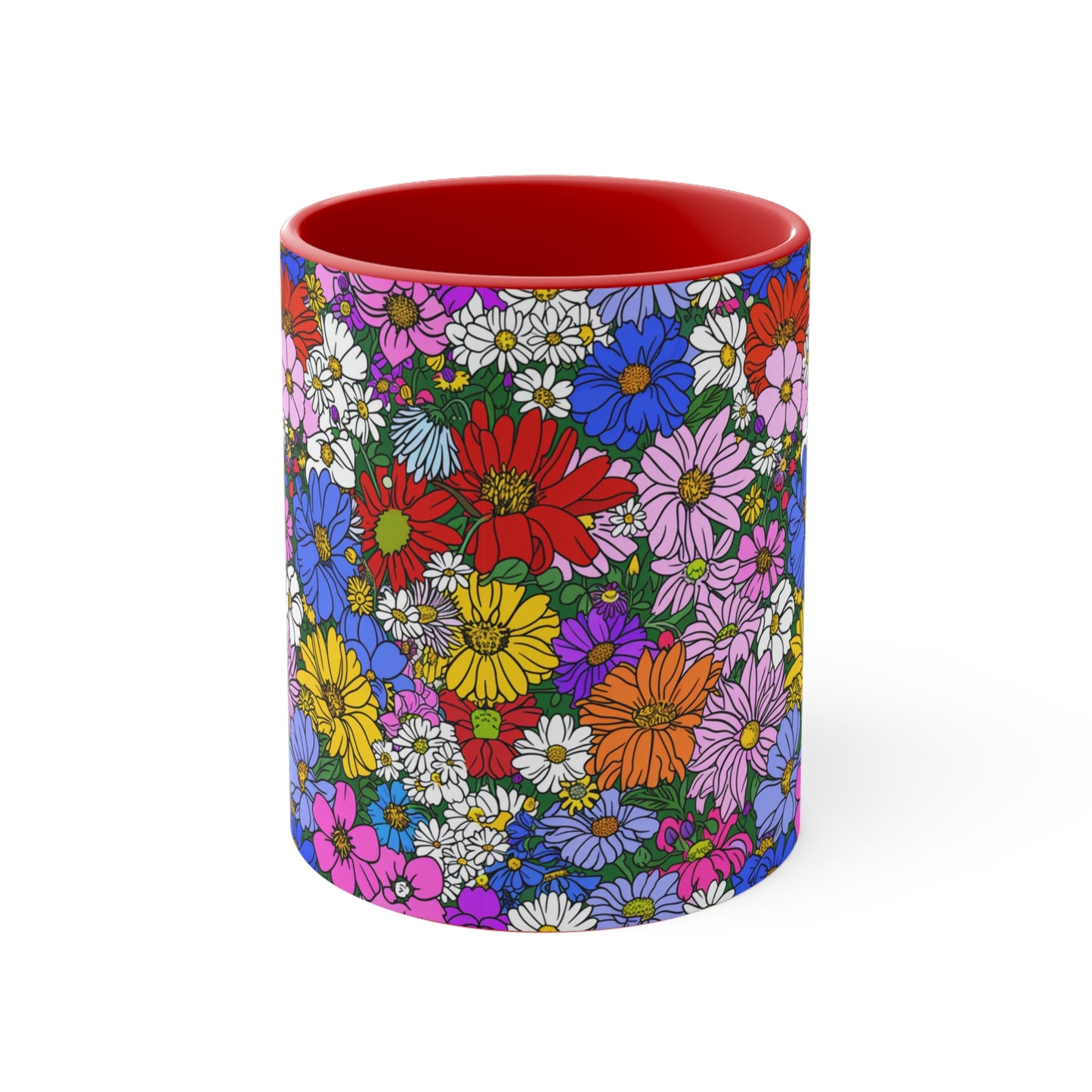 Spring Flowers Coffee Mug, 11oz