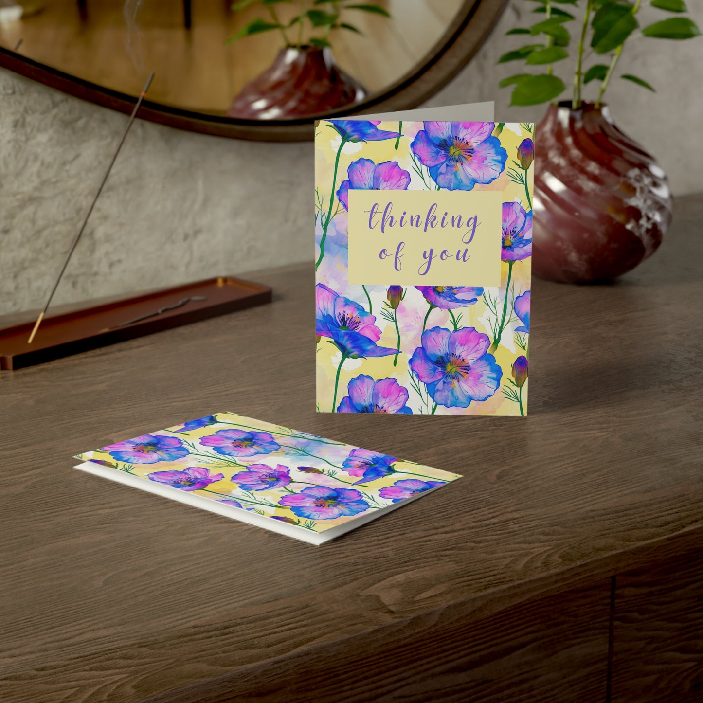 Thinking of You Greeting Cards (1 and 10pcs)