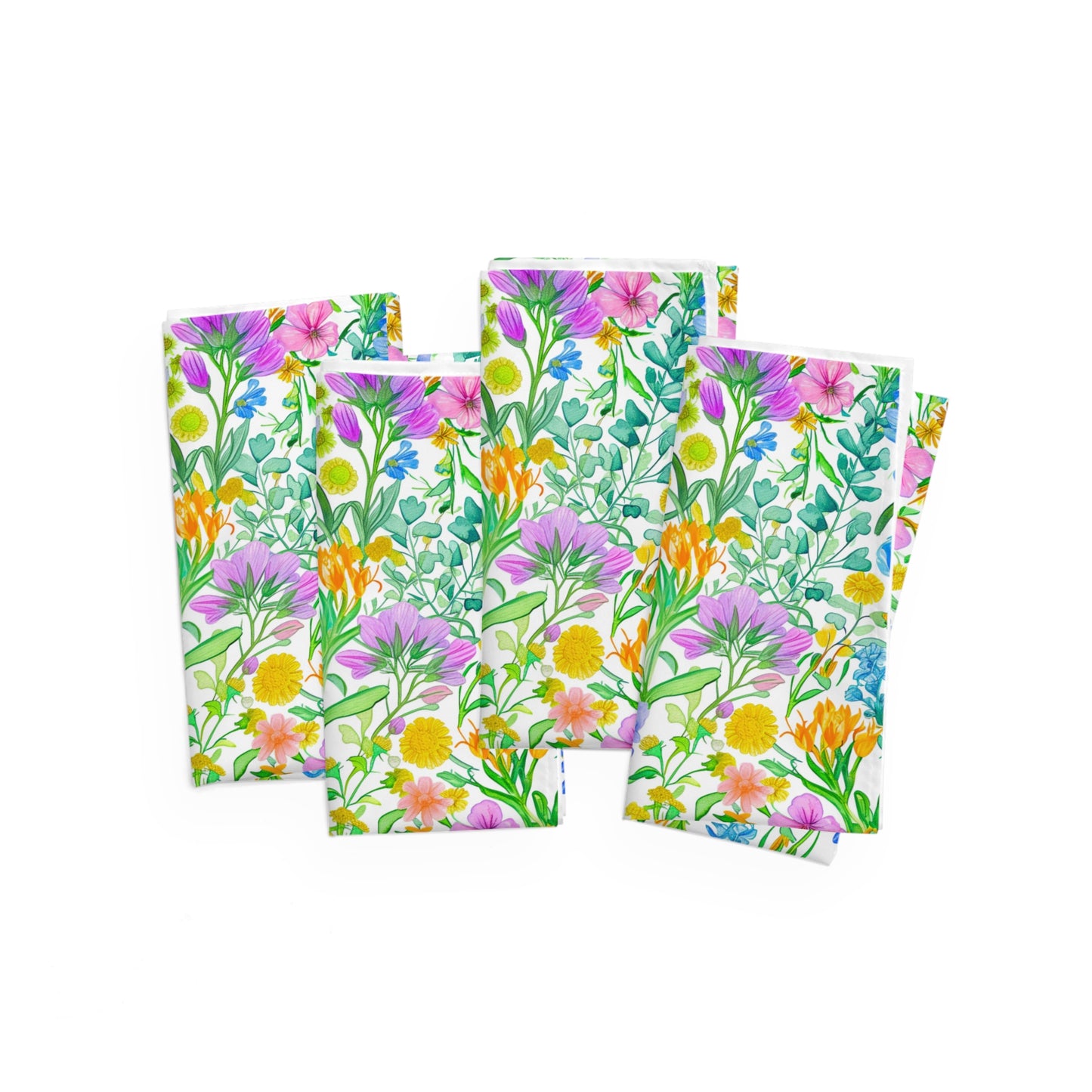 Wild Spring Flowers Table Napkins