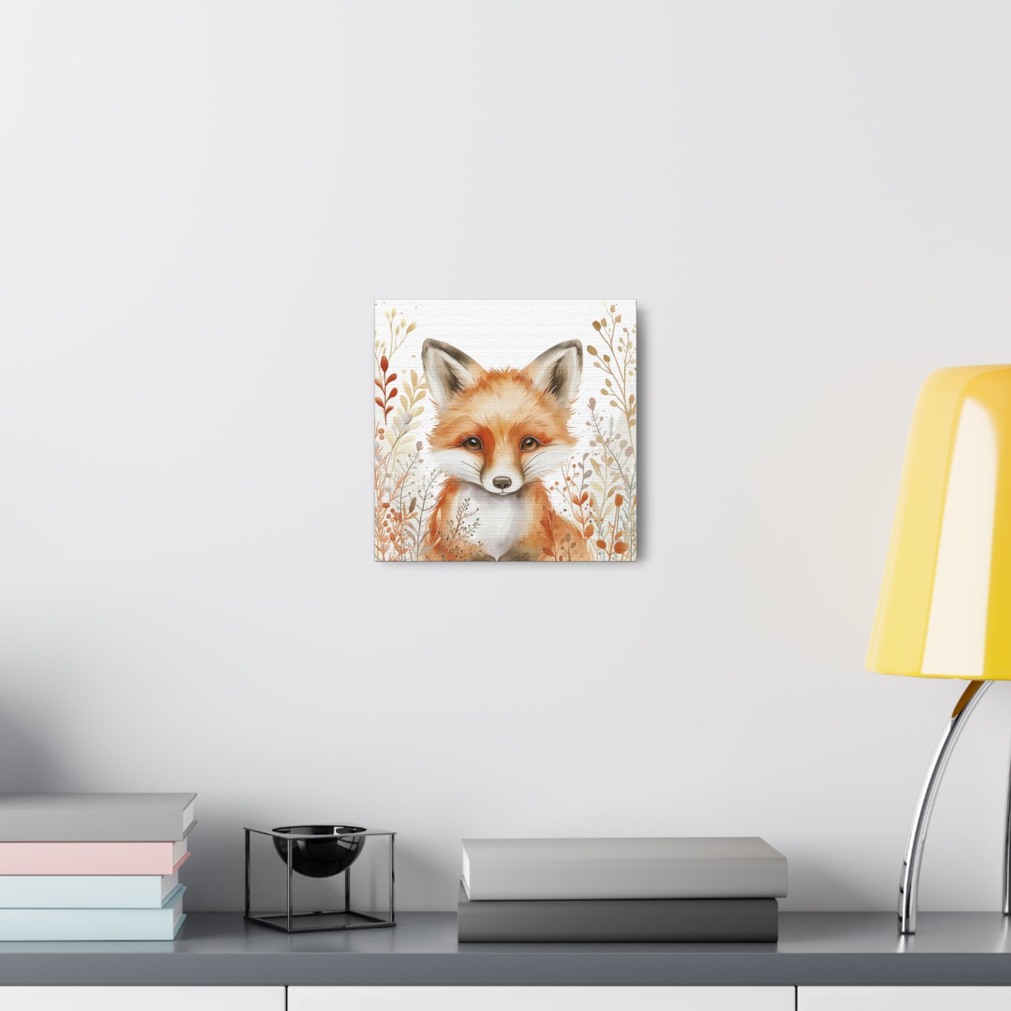 Fox in the Forest Nursery Art