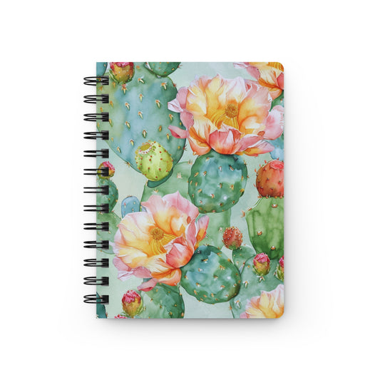 Sicilian Prickly Pear Spiral Bound Notebook