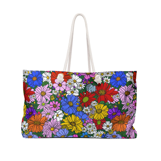 Spring Flowers Weekender Bag