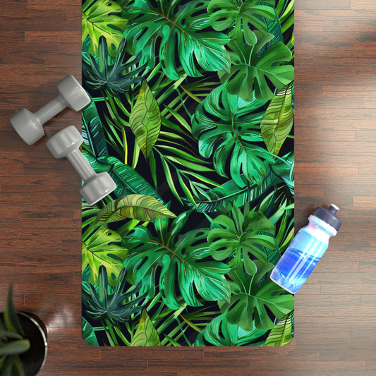 Tropical Print Yoga Mat