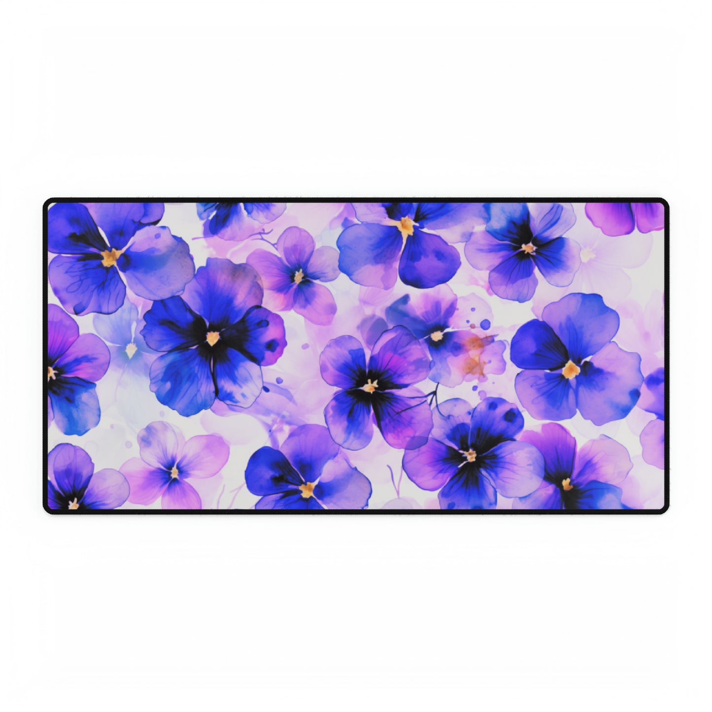 Wild Violets Desk Mat