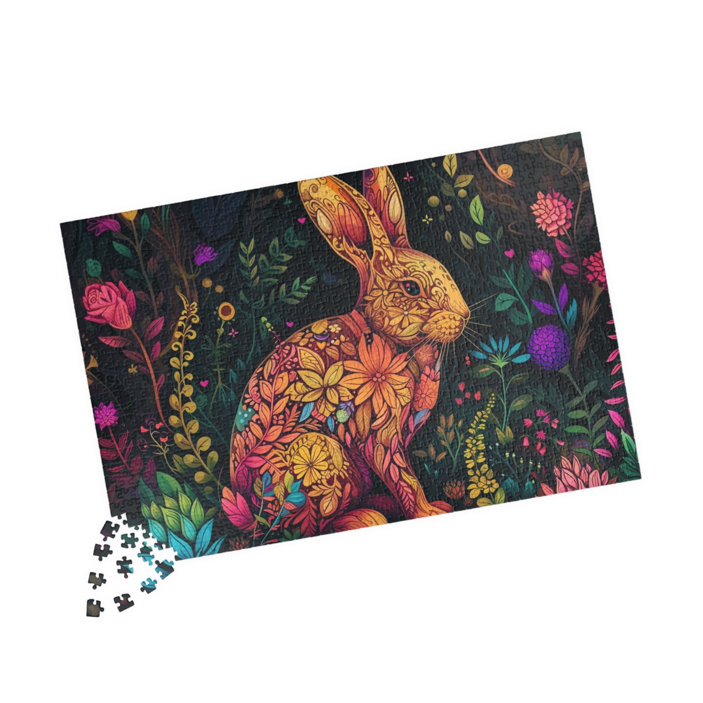 Happy Bunny in the Magic Forest Puzzle