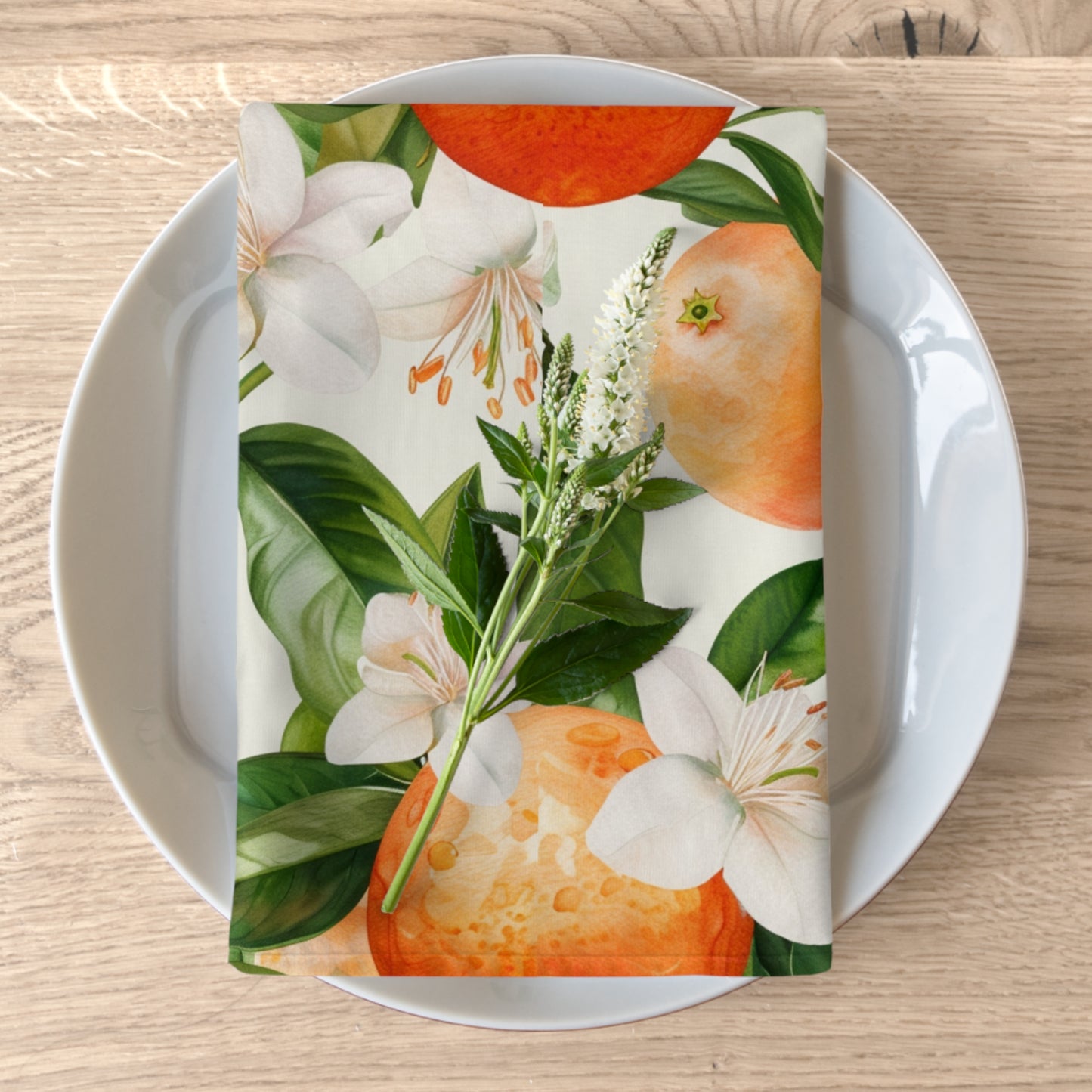 Sicilian Blood Orange Table Napkins