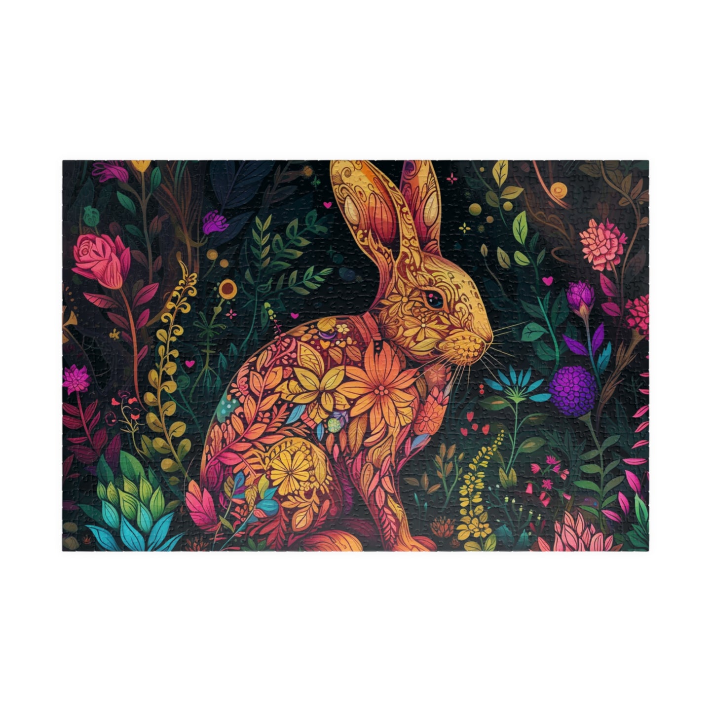 Happy Bunny in the Magic Forest Puzzle