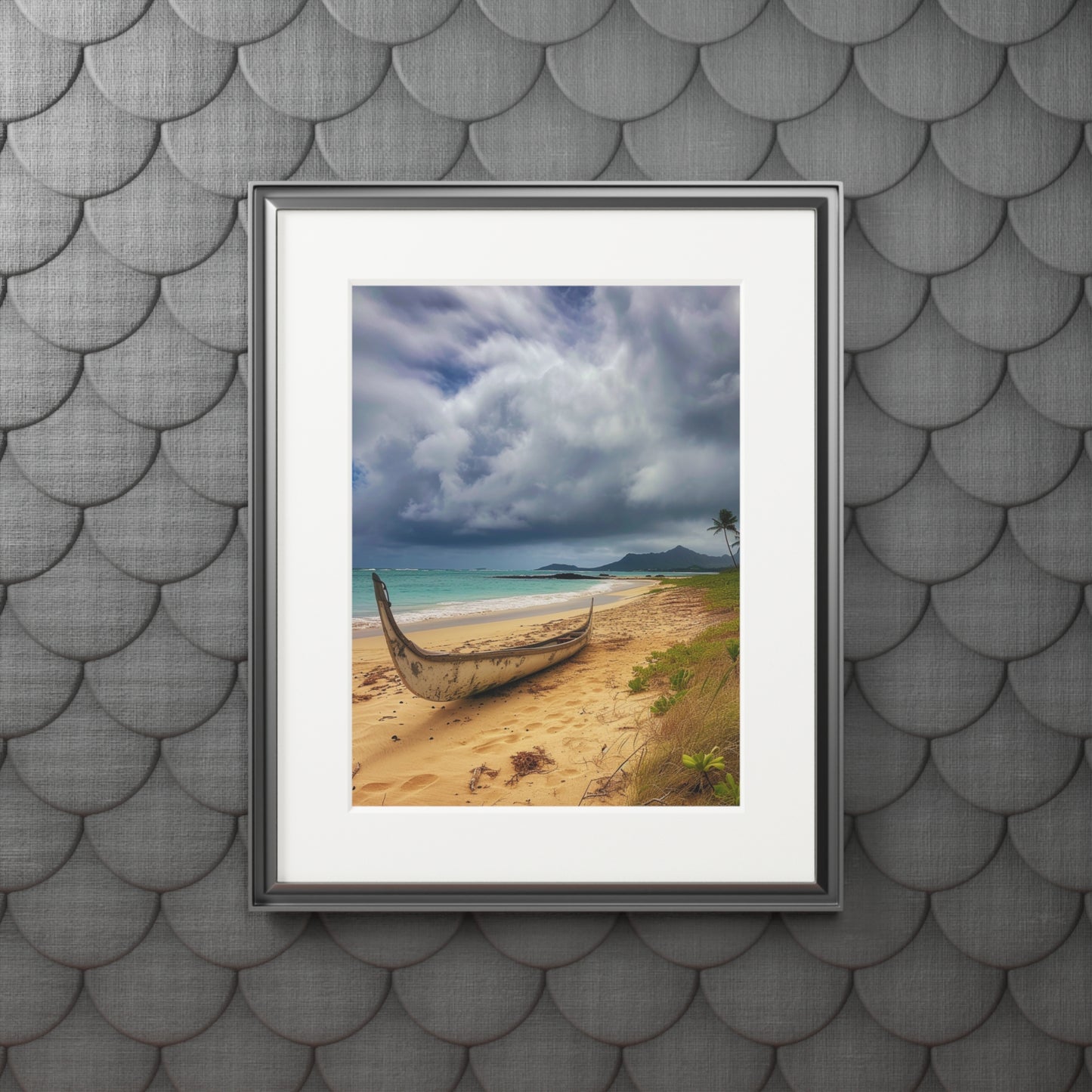 Moody Hawaii Art Print