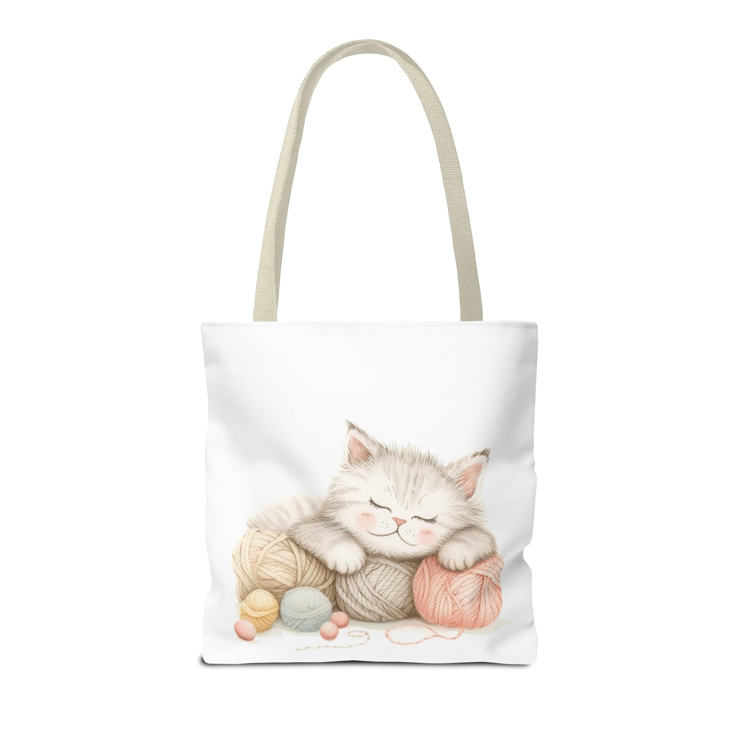 Happy Kitty Tote Bag