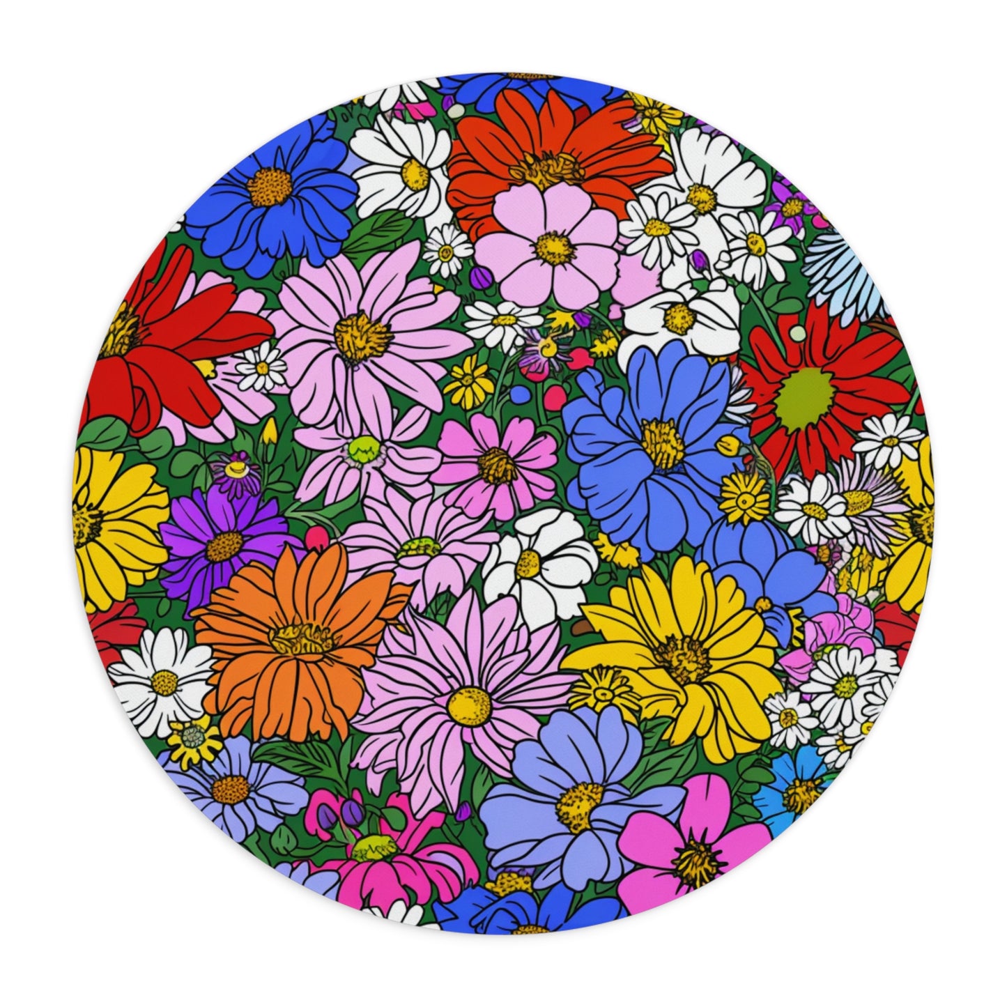 Spring Flowers Mouse Pad