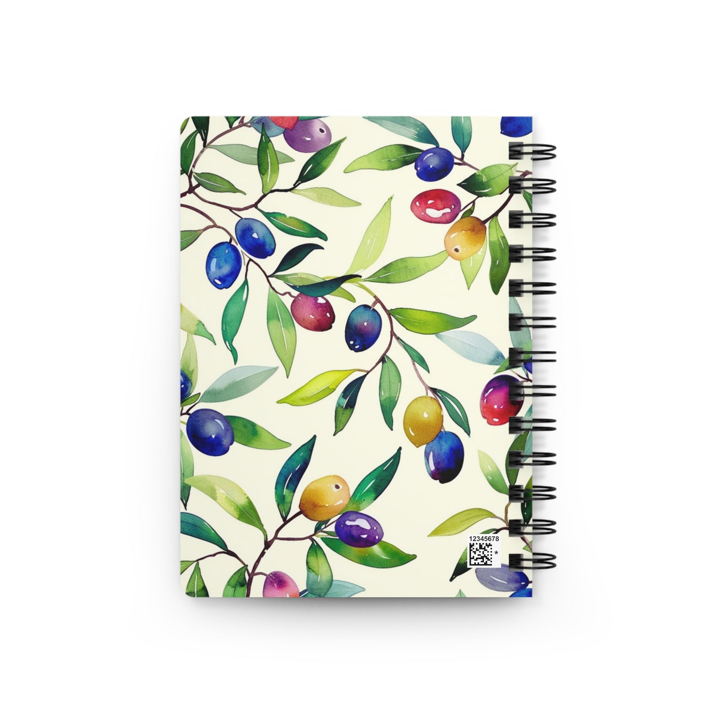 Olive Branch Spiral Bound Notebook