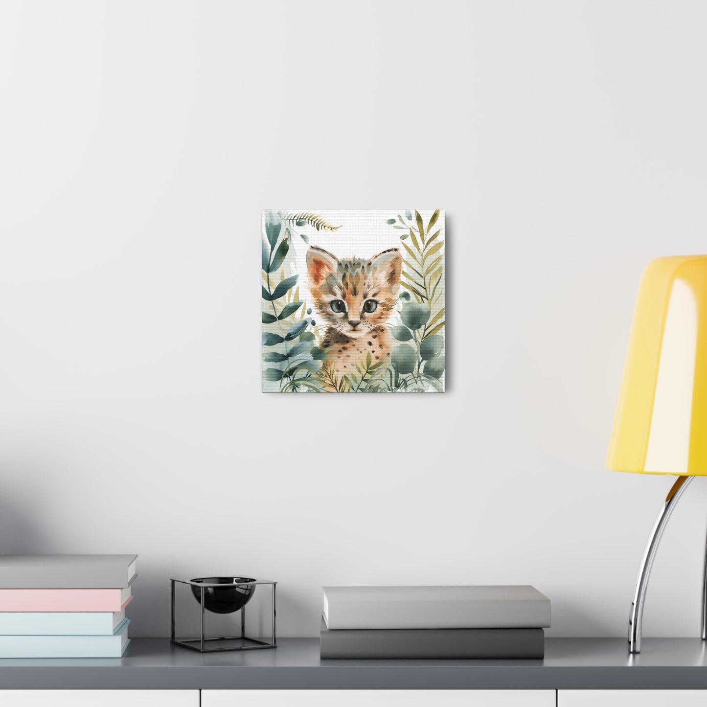 Wildcat in the Jungle Nursery Art