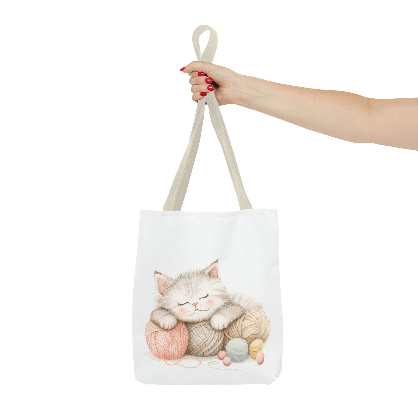 Happy Kitty Tote Bag