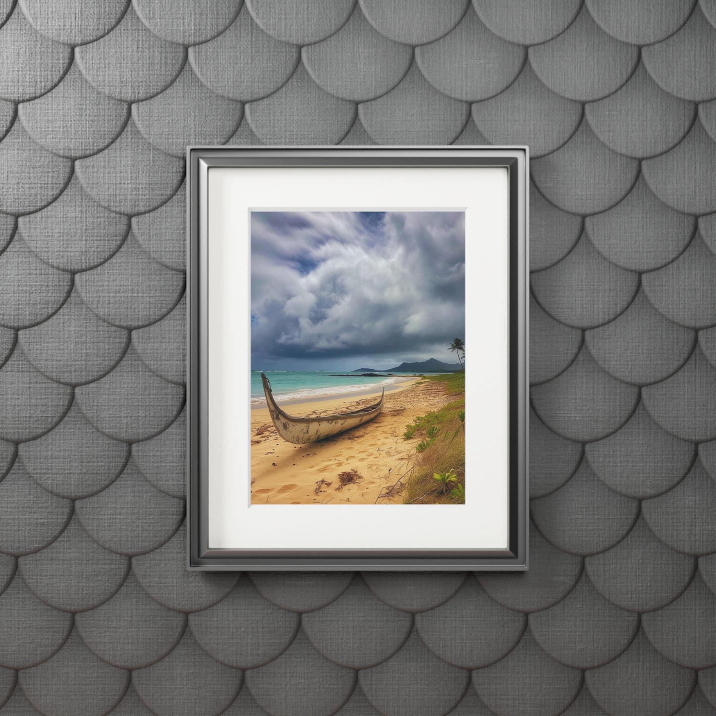 Moody Hawaii Art Print