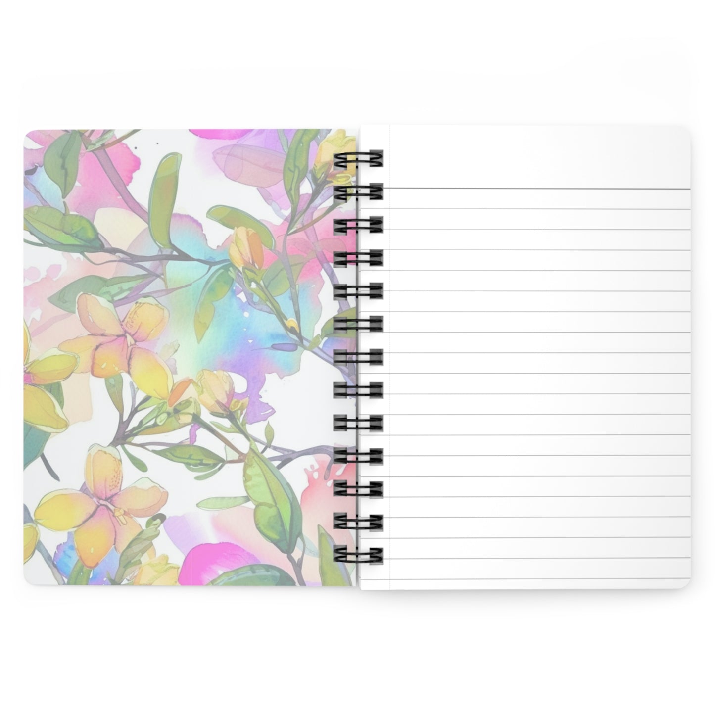 Winter Jasmine Spiral Bound Notebook