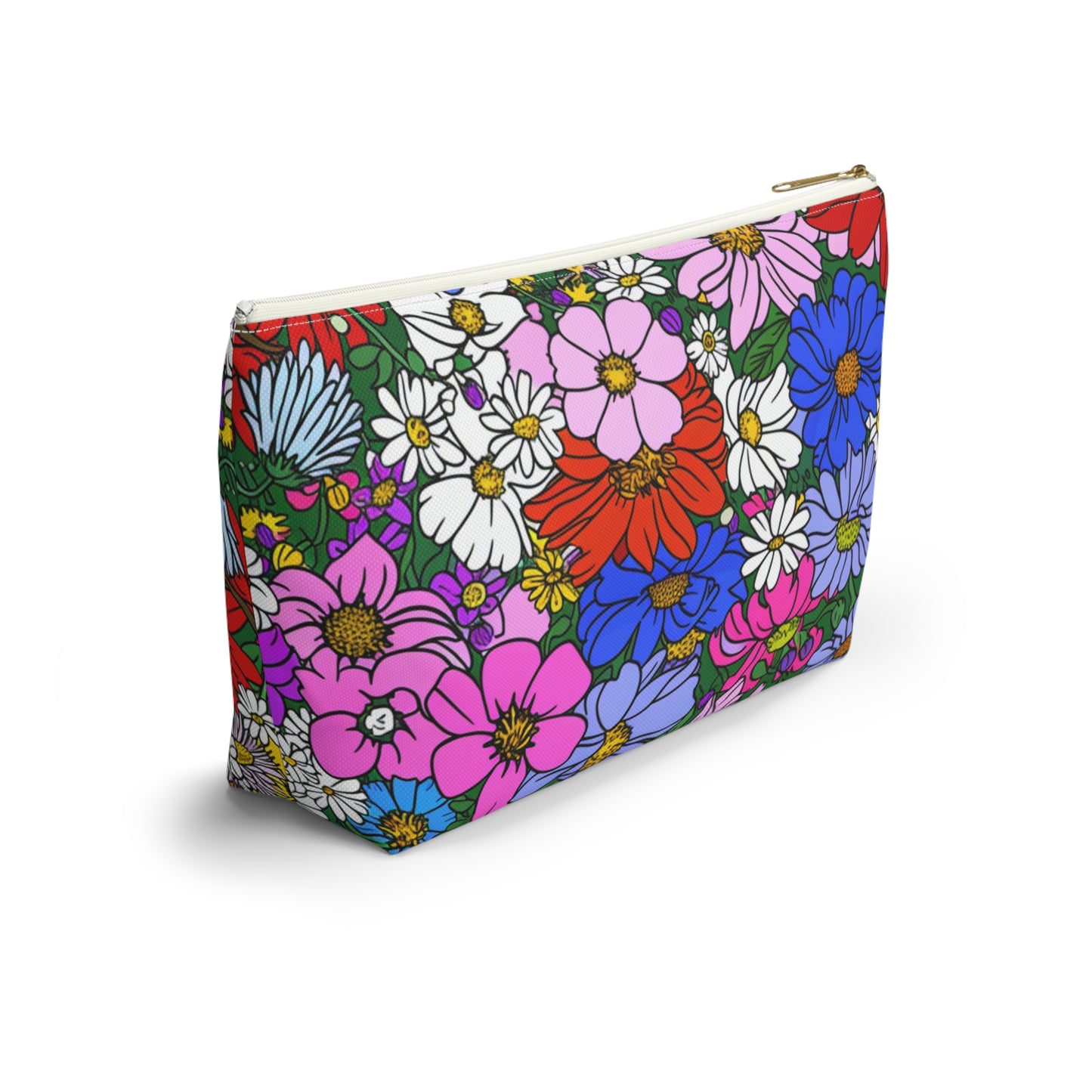 Spring Flowers Accessory Pouch