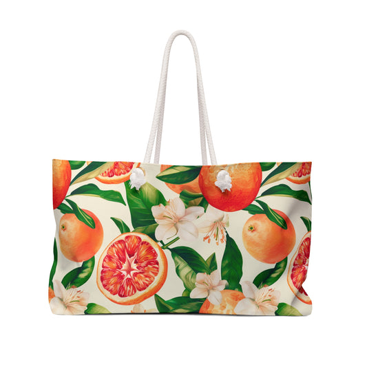 Sicilian Blood Orange Weekender Bag