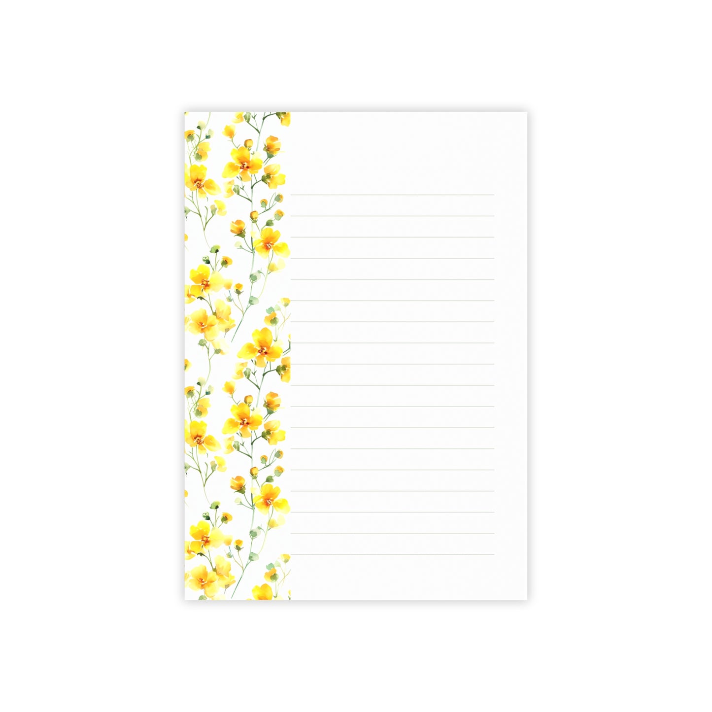 Wild Mustard Flowers Post-it® Notes, 4" x 6"