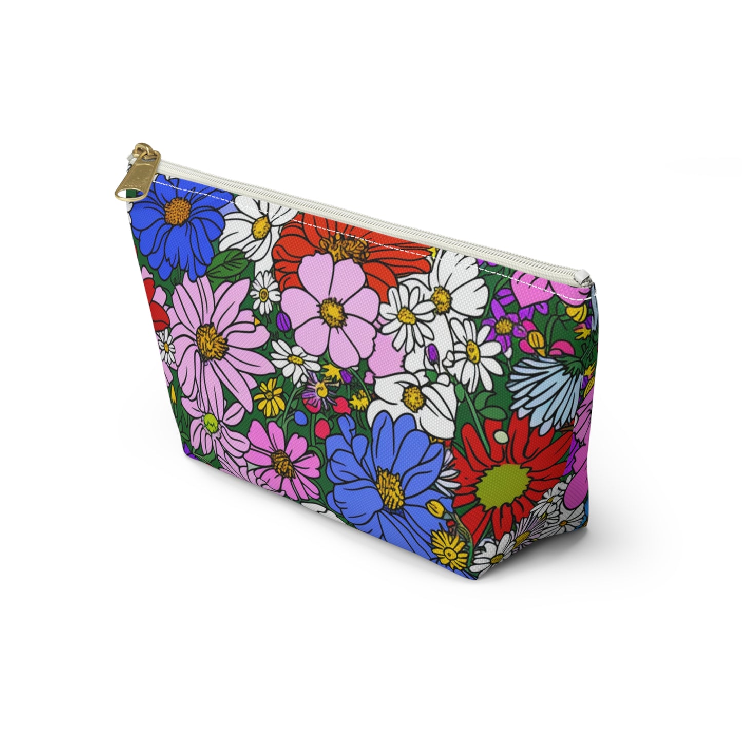 Spring Flowers Accessory Pouch