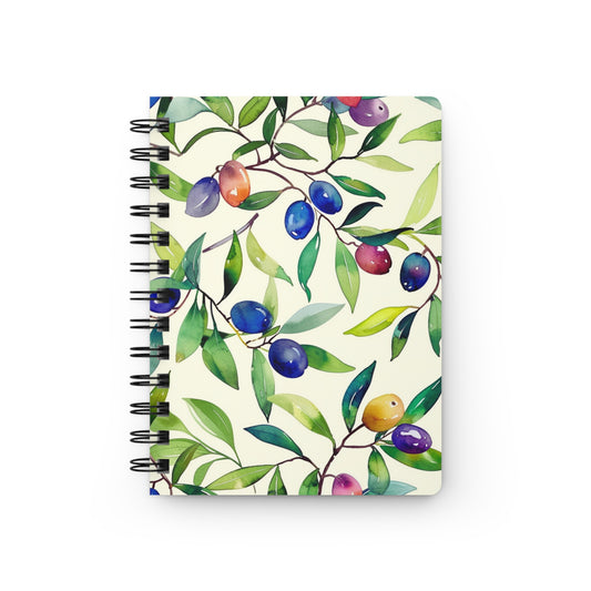 Olive Branch Spiral Bound Notebook