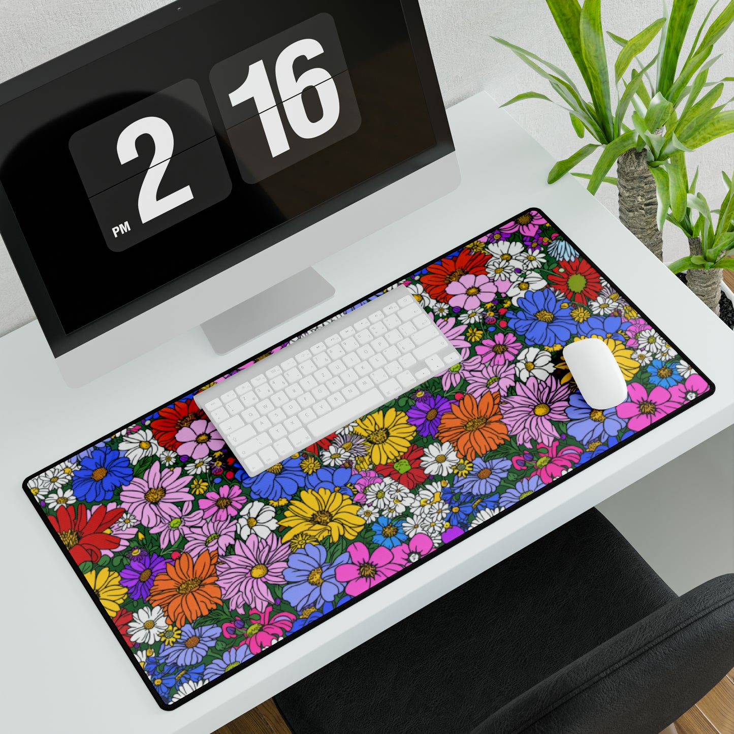 Spring Flowers Desk Mat