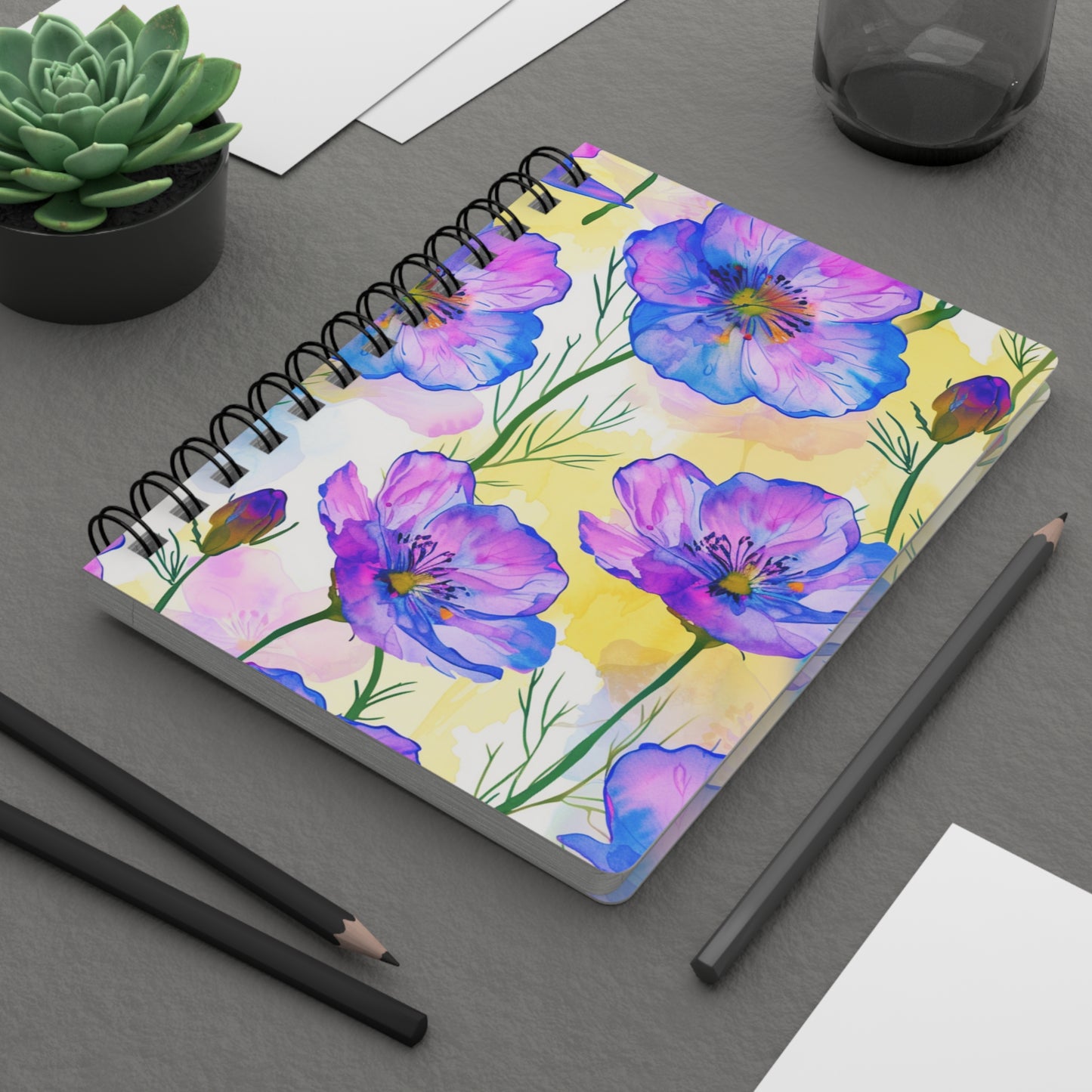 Bermuda Buttercup Spiral Bound Notebook