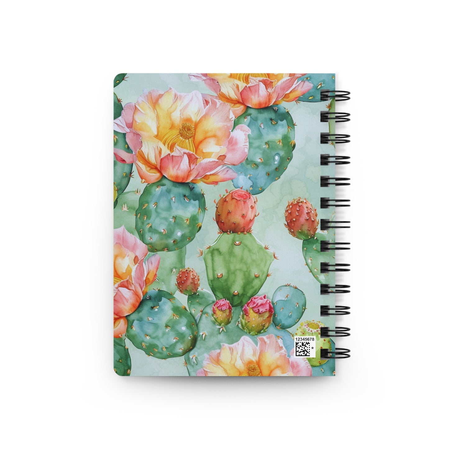 Sicilian Prickly Pear Spiral Bound Notebook