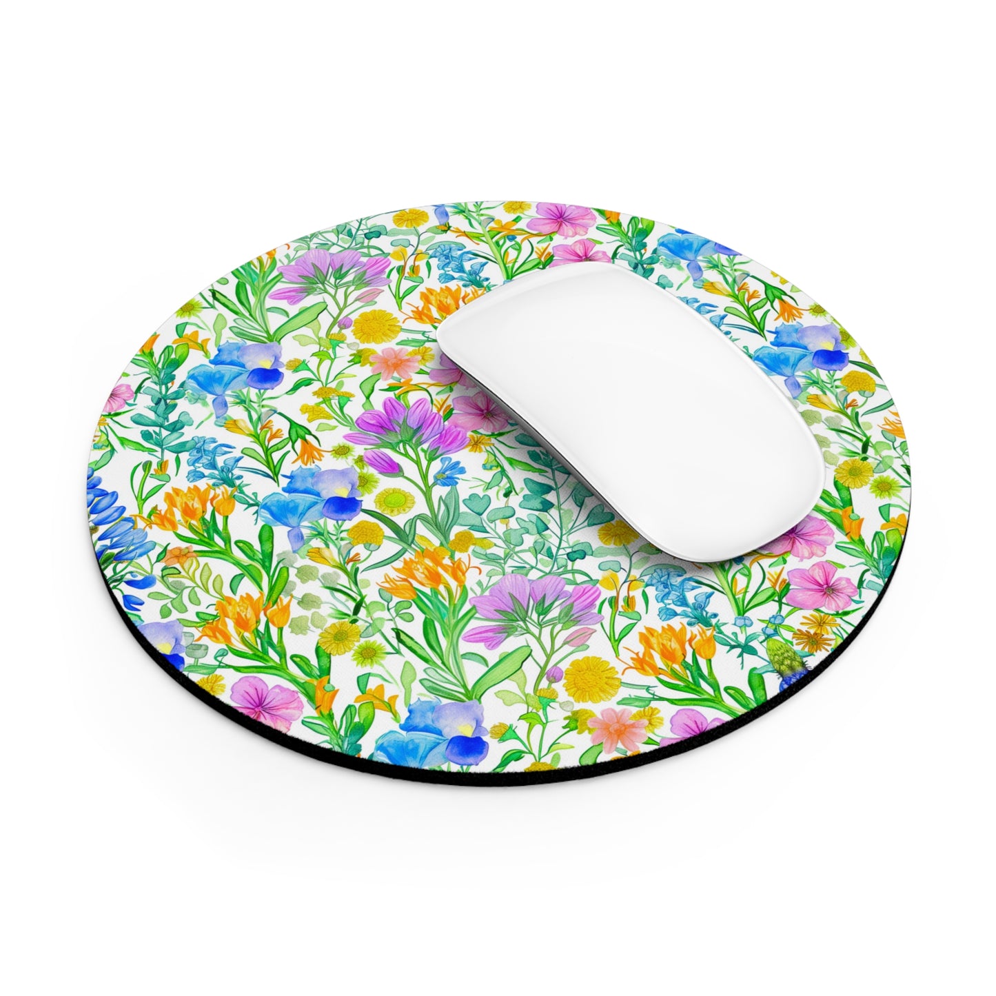 Wild Spring Flowers Mouse Pad