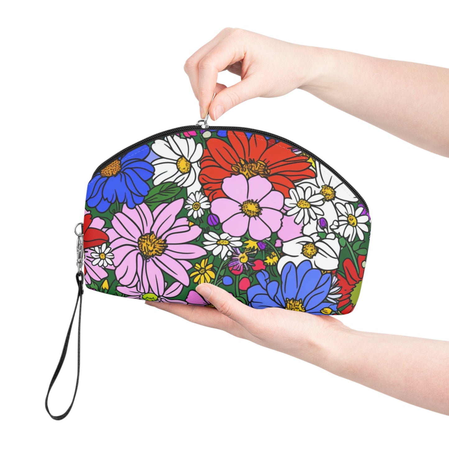 Spring Flowers Accessory Bag