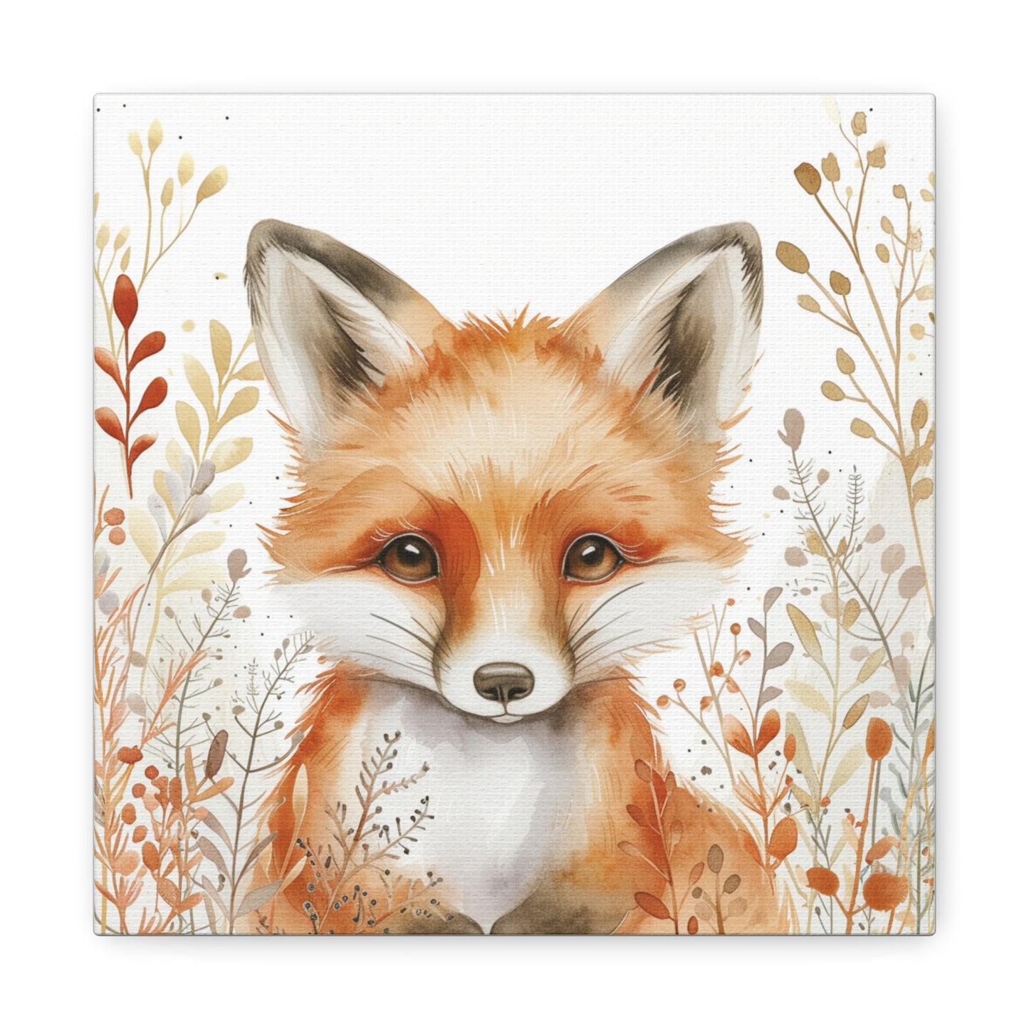 Fox in the Forest Nursery Art