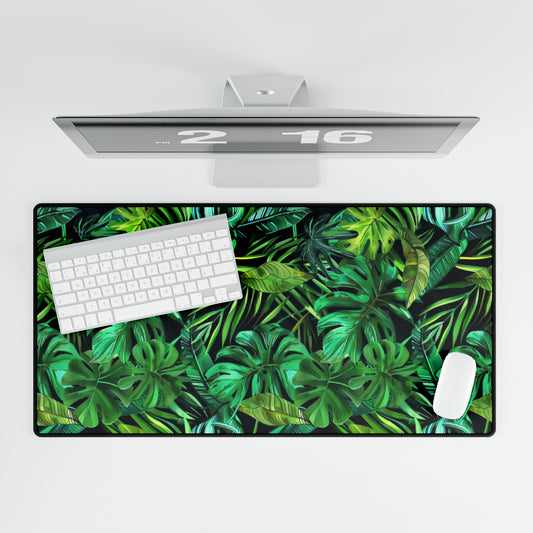 Tropical Print #1 Desk Mat