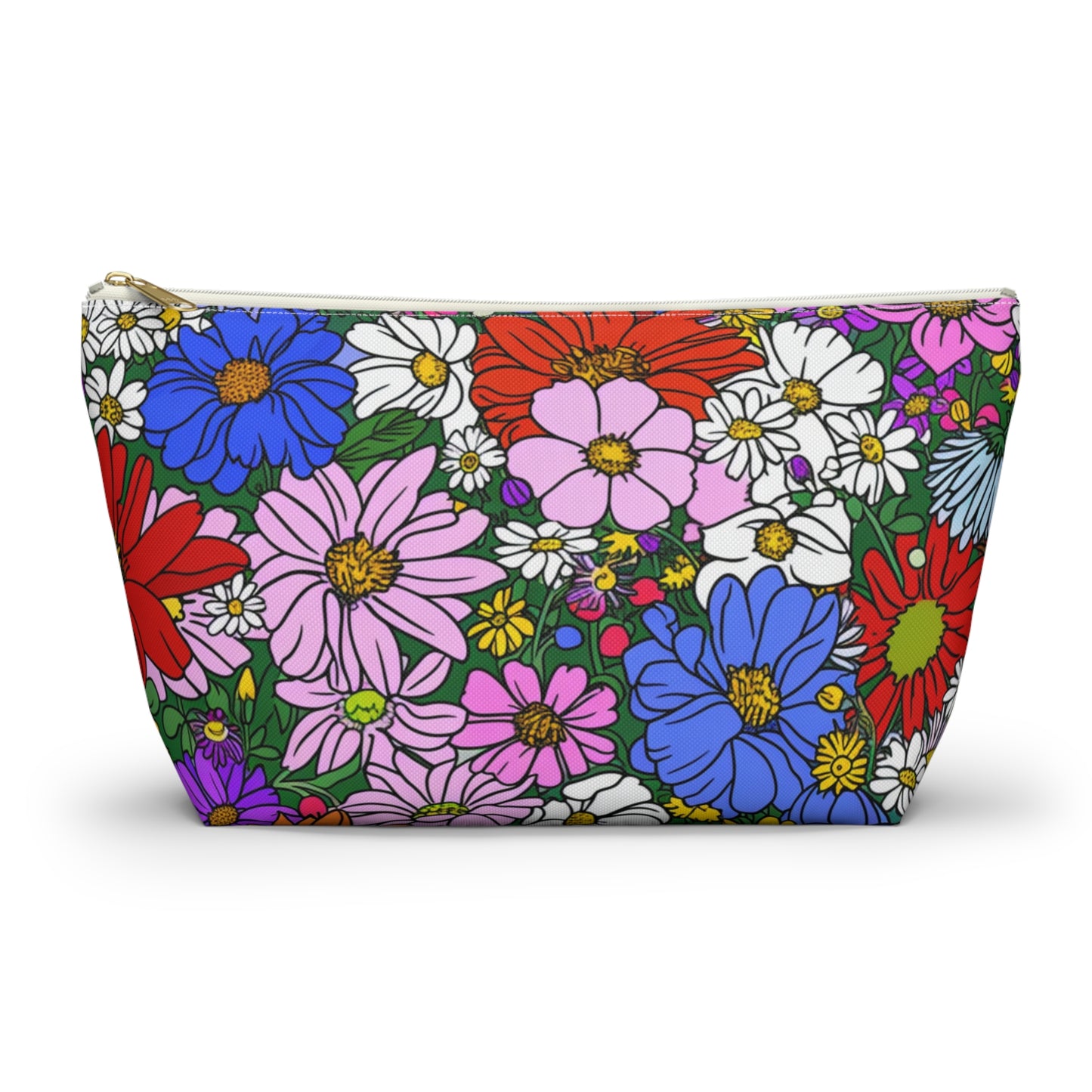 Spring Flowers Accessory Pouch