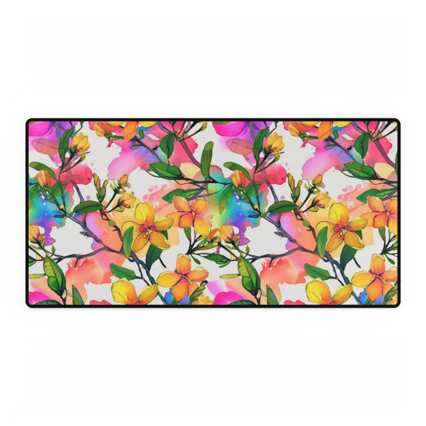 Winter Jasmine Desk Mat