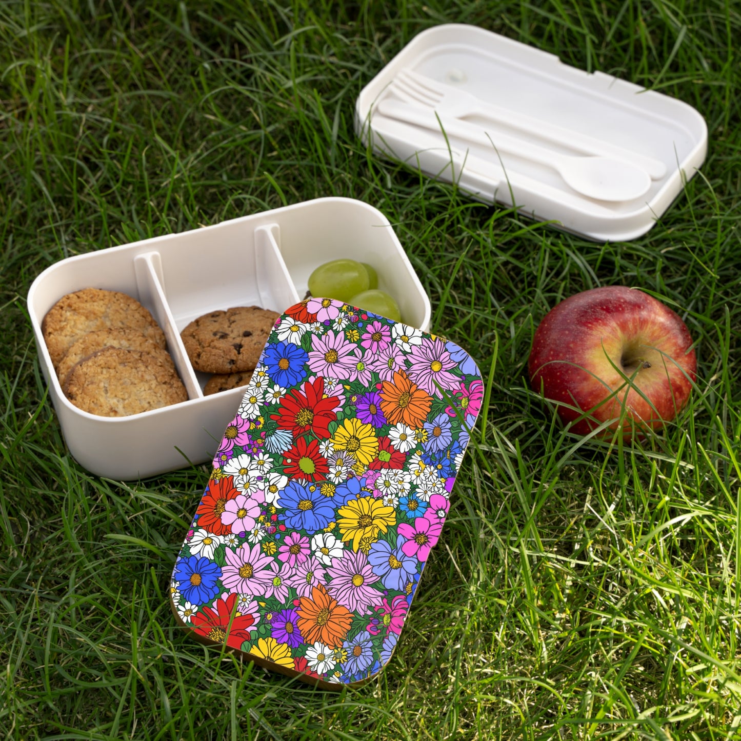 Spring Flowers Bento Lunch Box