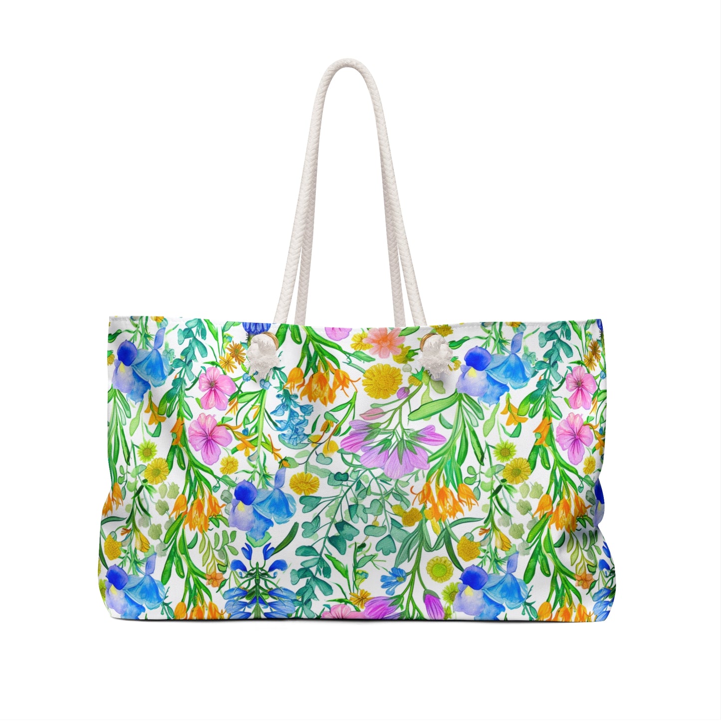 Wild Flowers Weekender Bag