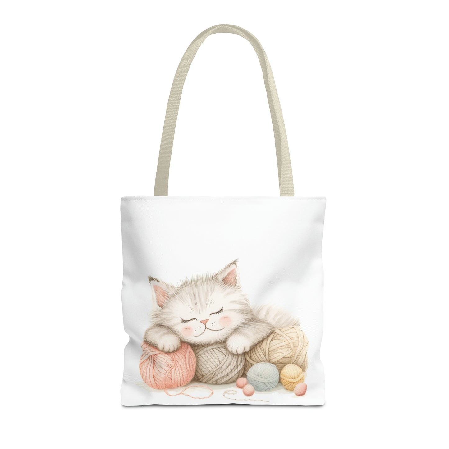 Happy Kitty Tote Bag