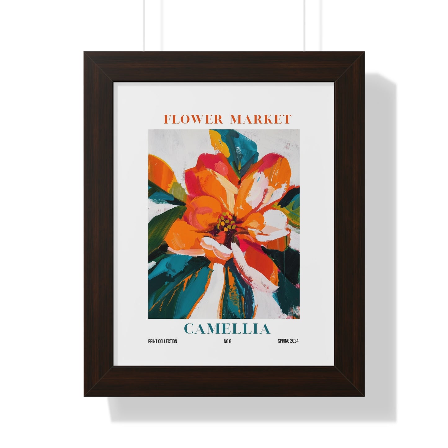 Hibiscus Flower Market Framed Print