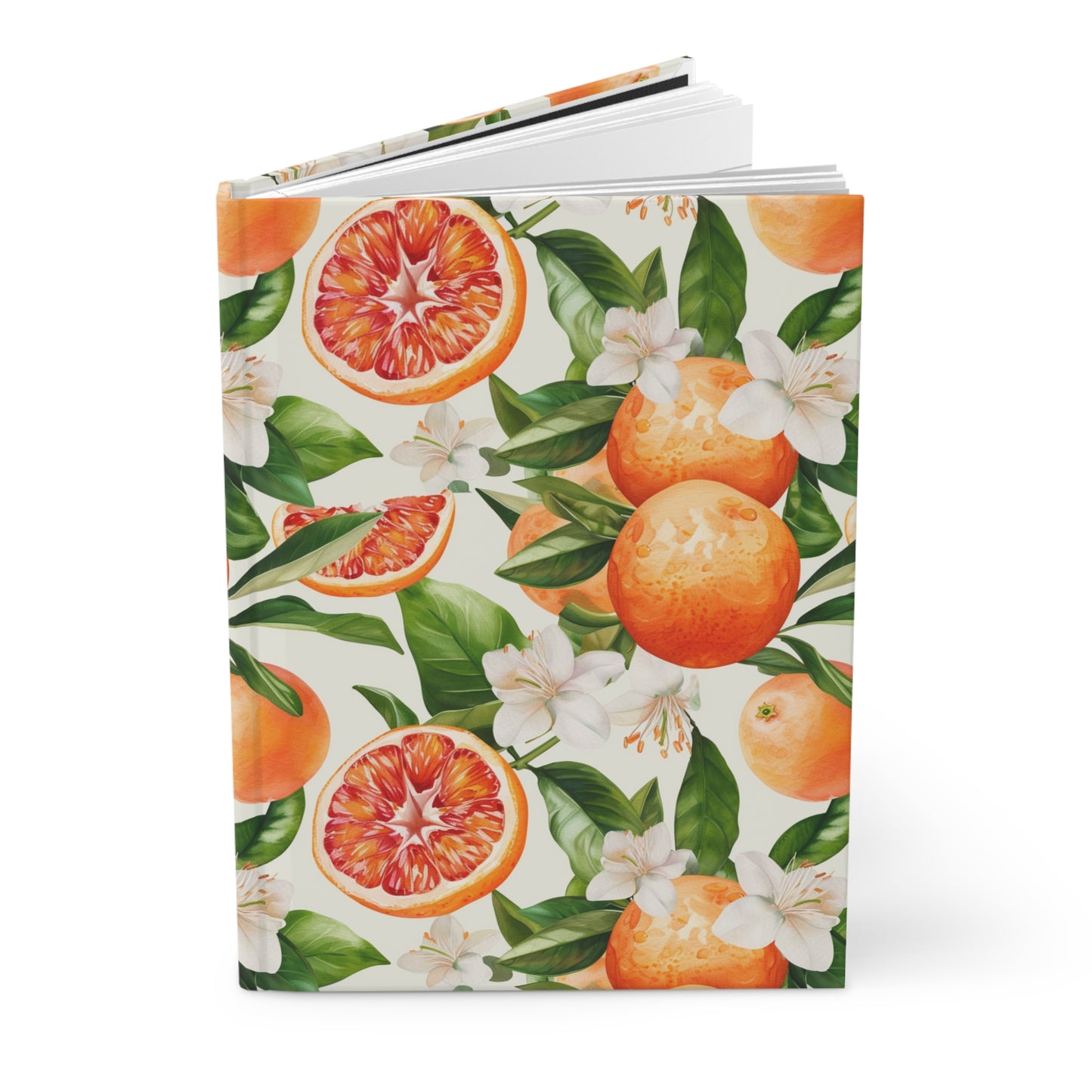 Sicilian Blood Orange Hardcover Notebook